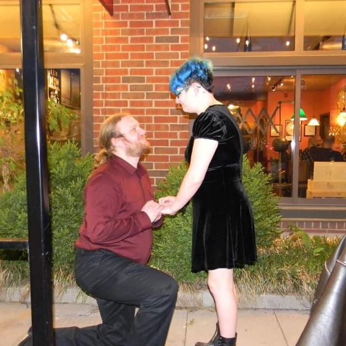 He proposed!