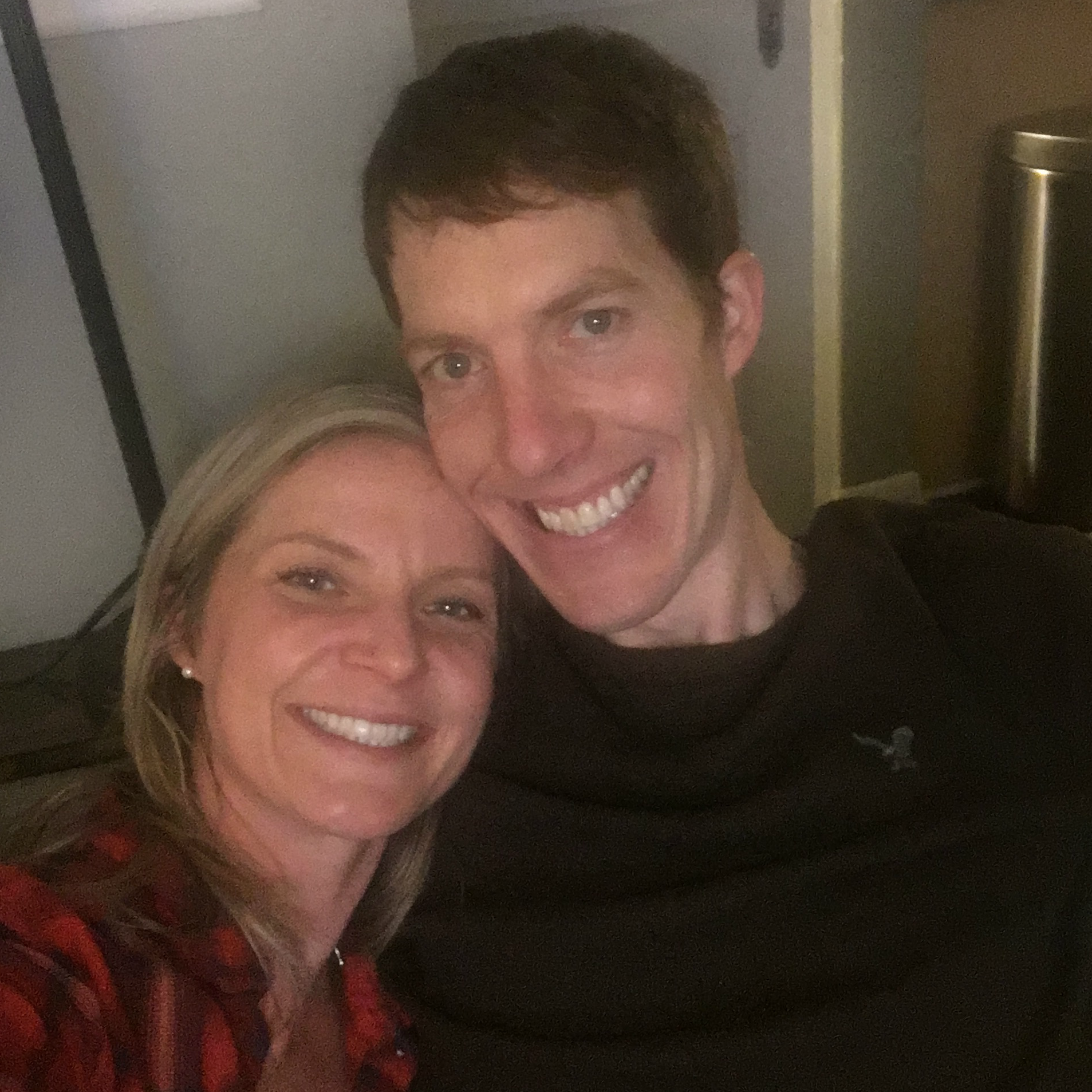 Our first photo together ♥