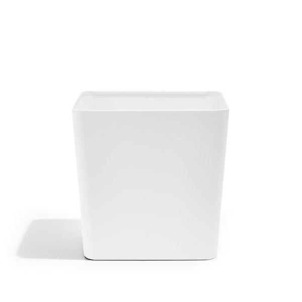 Poppin White Trash Can