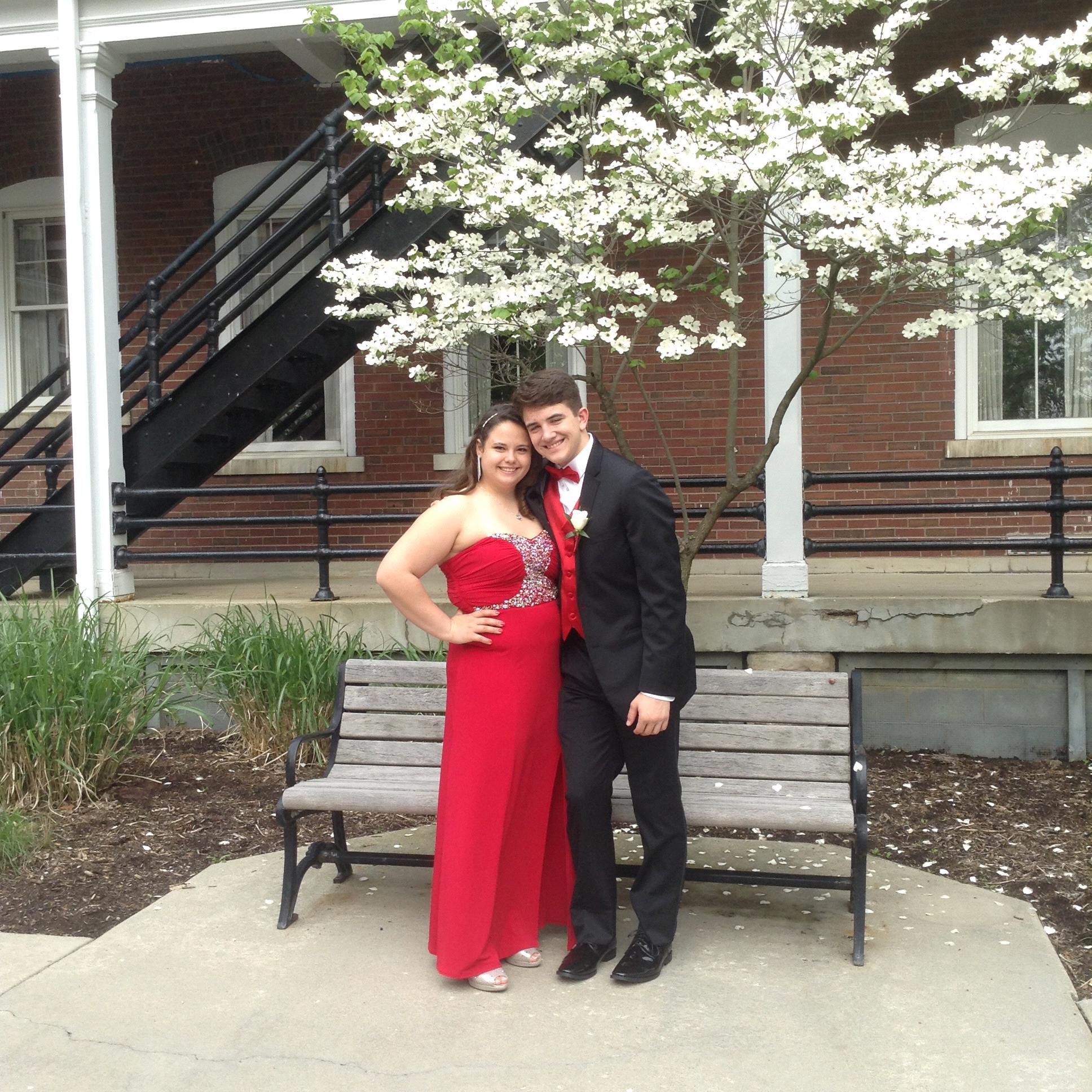Ben and Rayna had their pictures for their 2nd prom taken at Fort Ben (2017).
