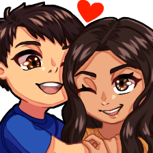 My friend Kami drew this picture of us!