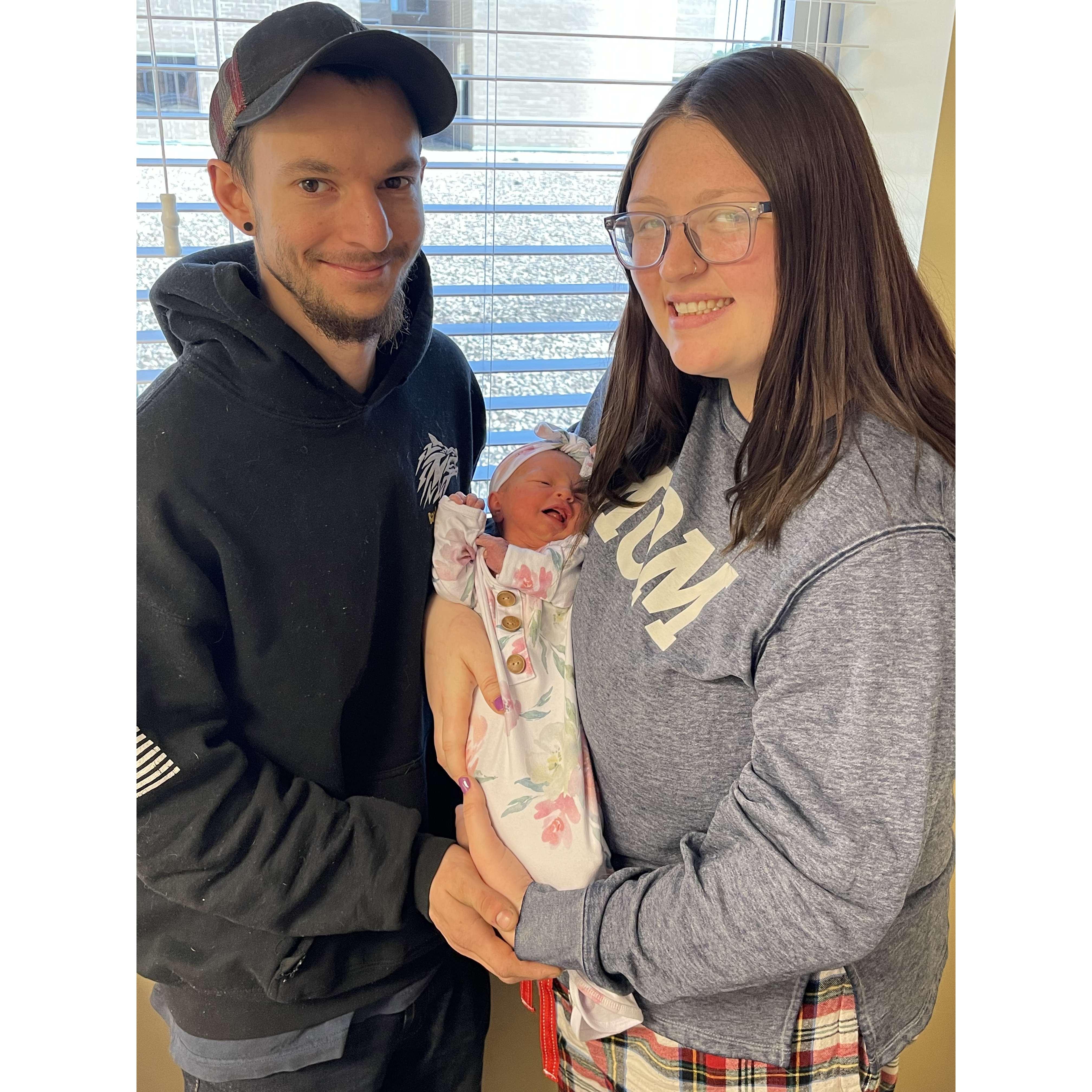Welcomed Raelynn Rose to the World!