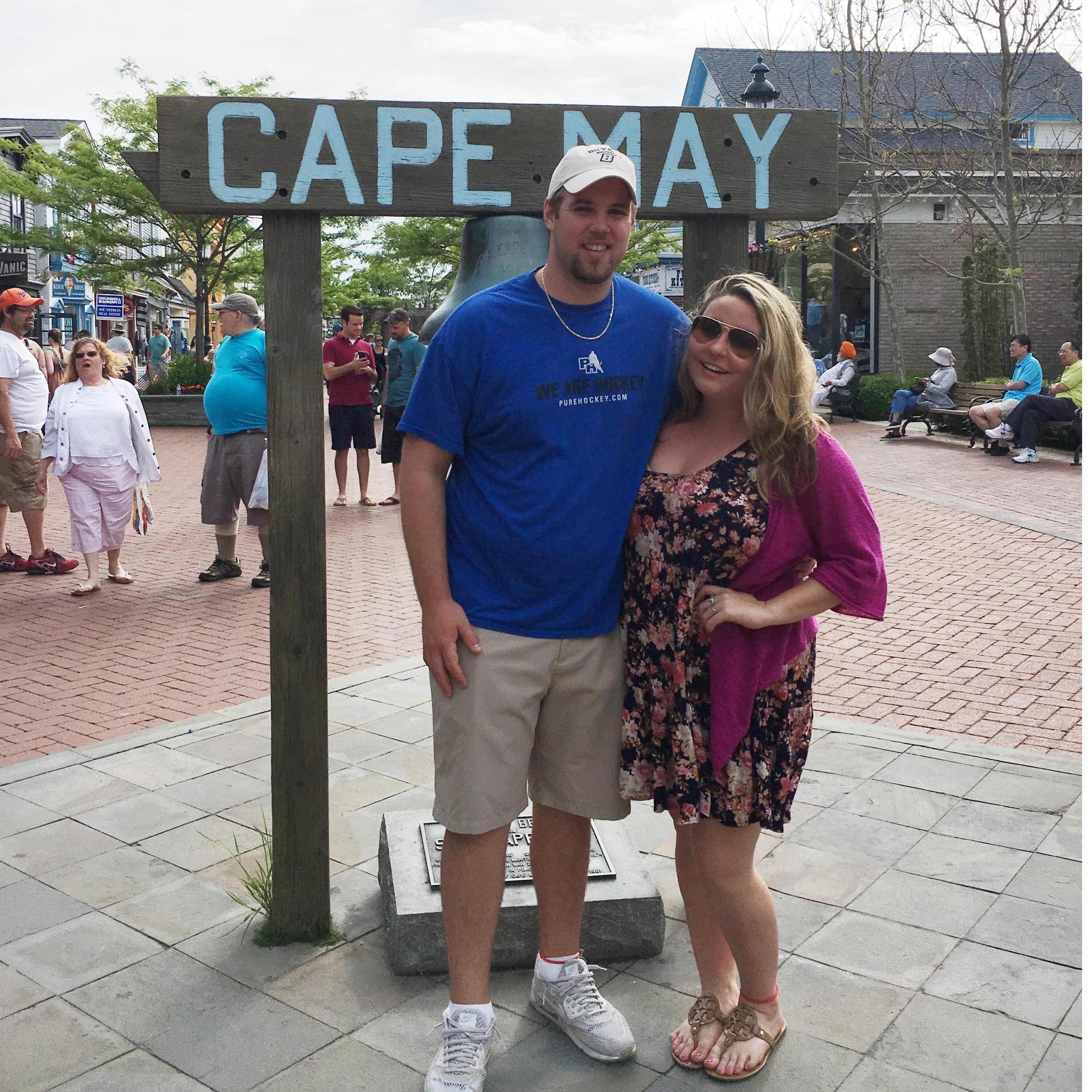 Nolan's first of many Jersey Shore visits in the summer of 2016!