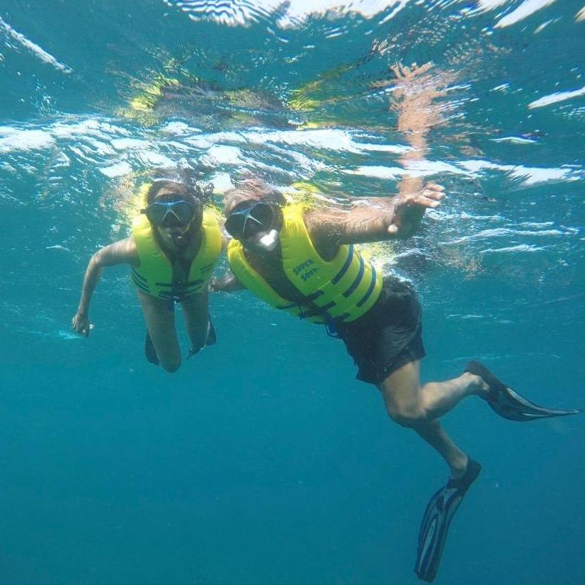 Snorkeling adventures in the Maldives!