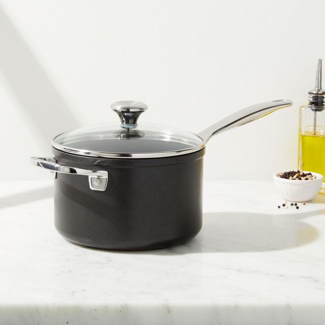 Le Creuset ® Toughened Non-Stick Pro 3-Qt. Quart Saucepan with Lid