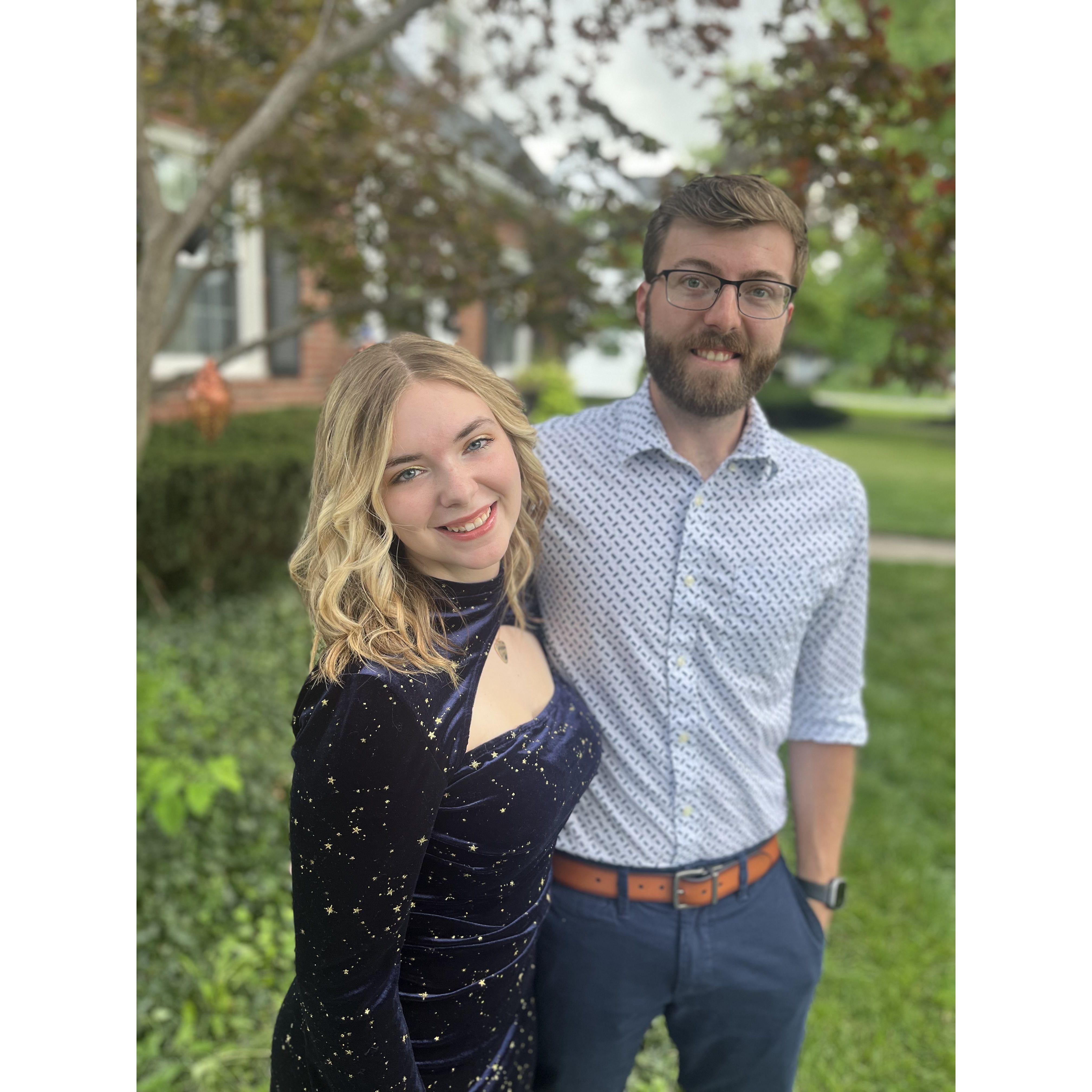 All dressed up for a date night