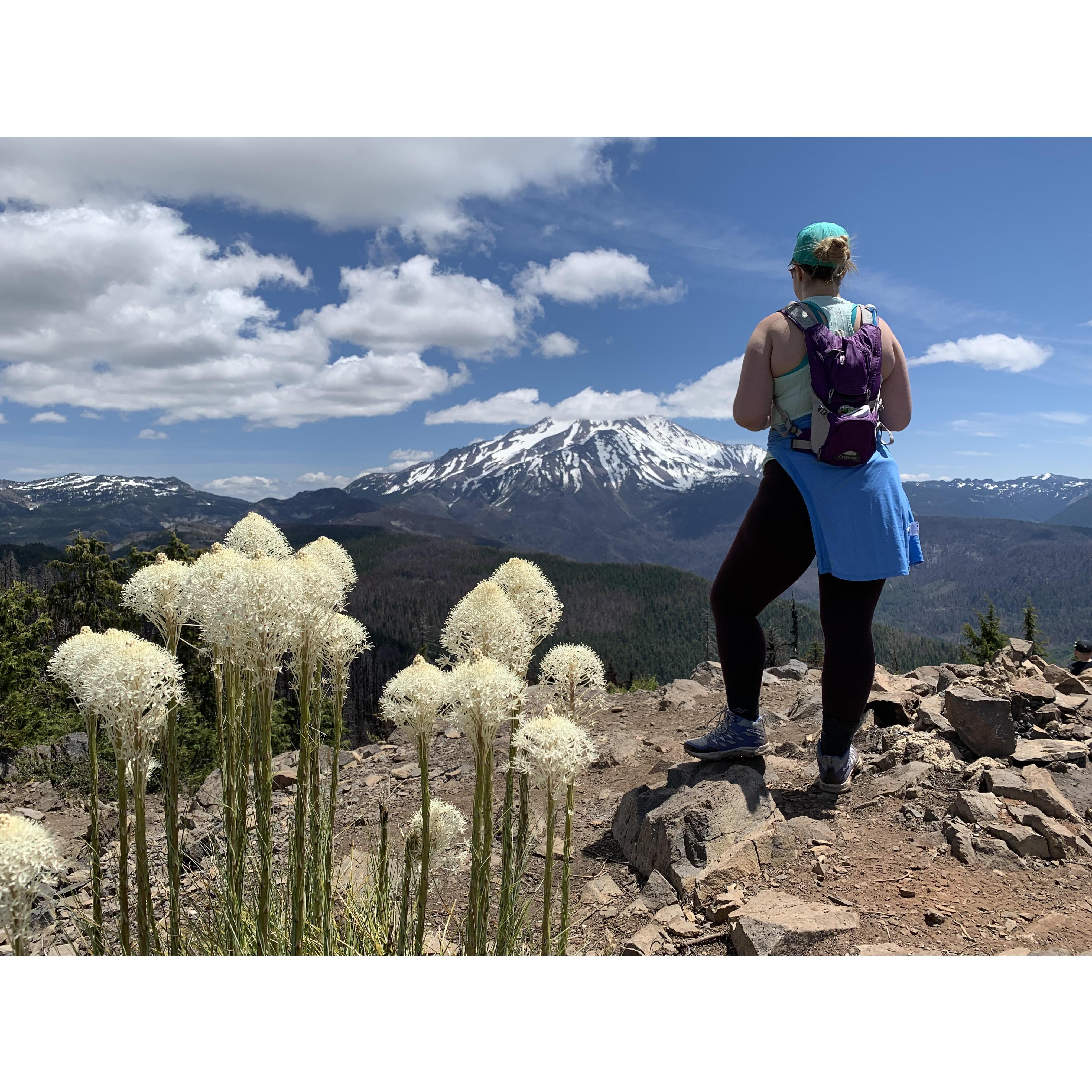 06/22/2019: Daniel is great at taking candid photos. Triangulation Peak hike on another cabin trip