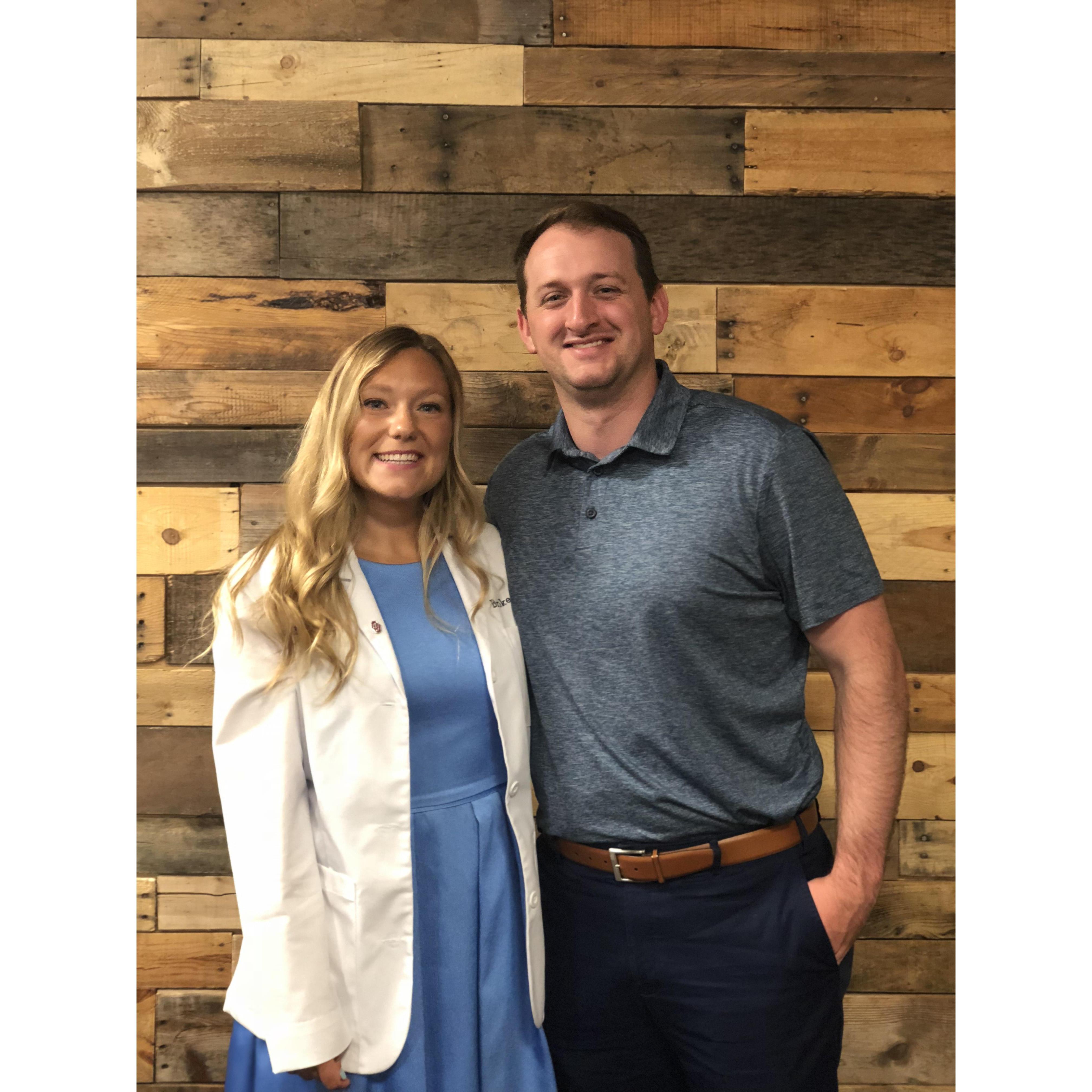 My white coat ceremony