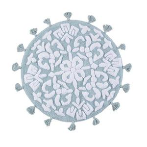 Radle Round Tufted With Tassels Bath Rug