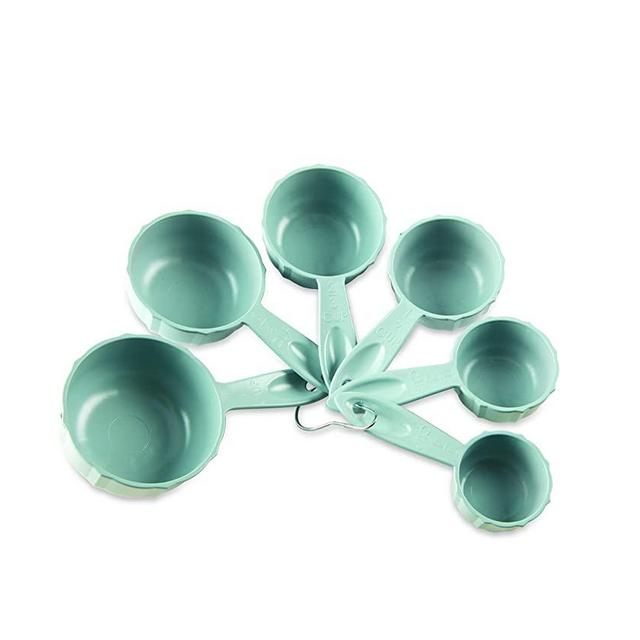 Nordic Ware Cups Bundt Measuring, Set of 6, Sea Glass
