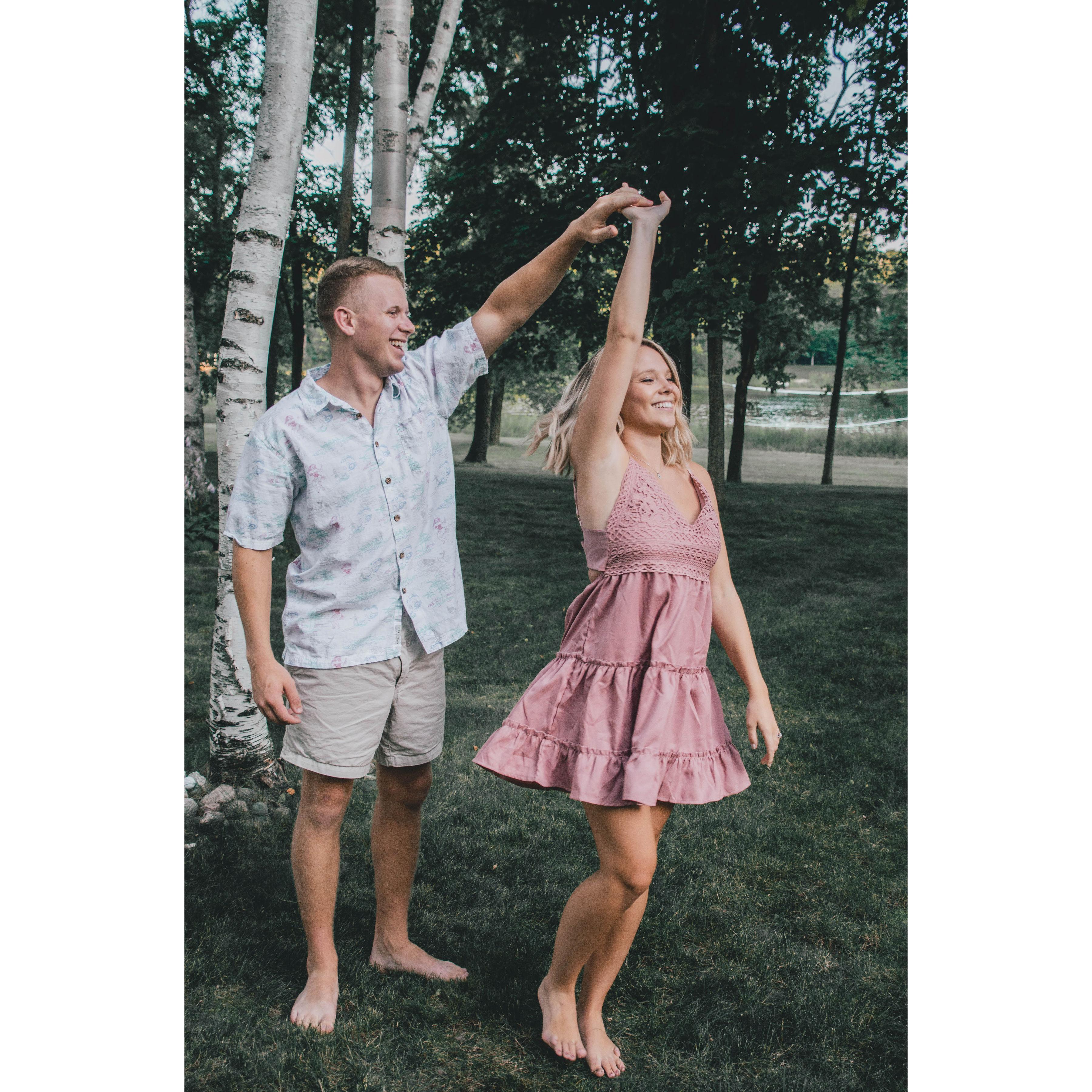 My forever dance partner