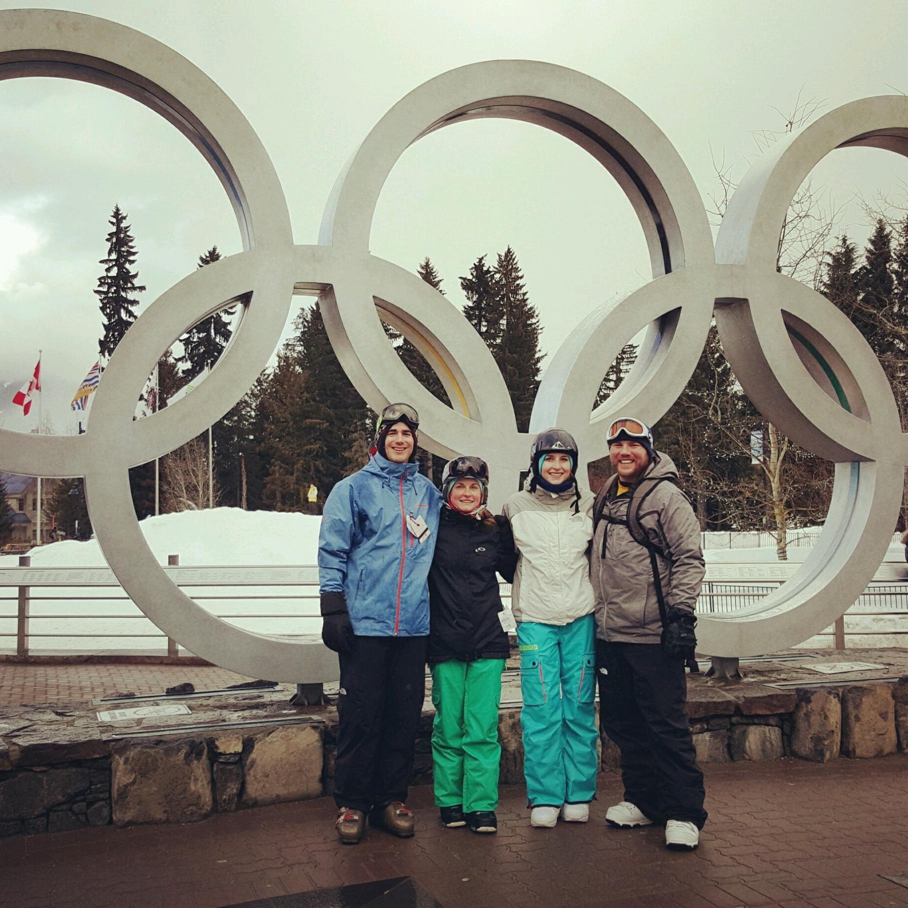Our first trip to Whistler. 
Winter 2016