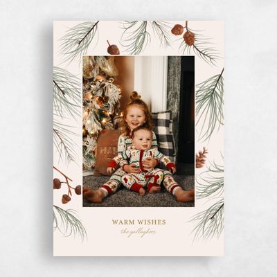 Beige Holiday Card - Perth