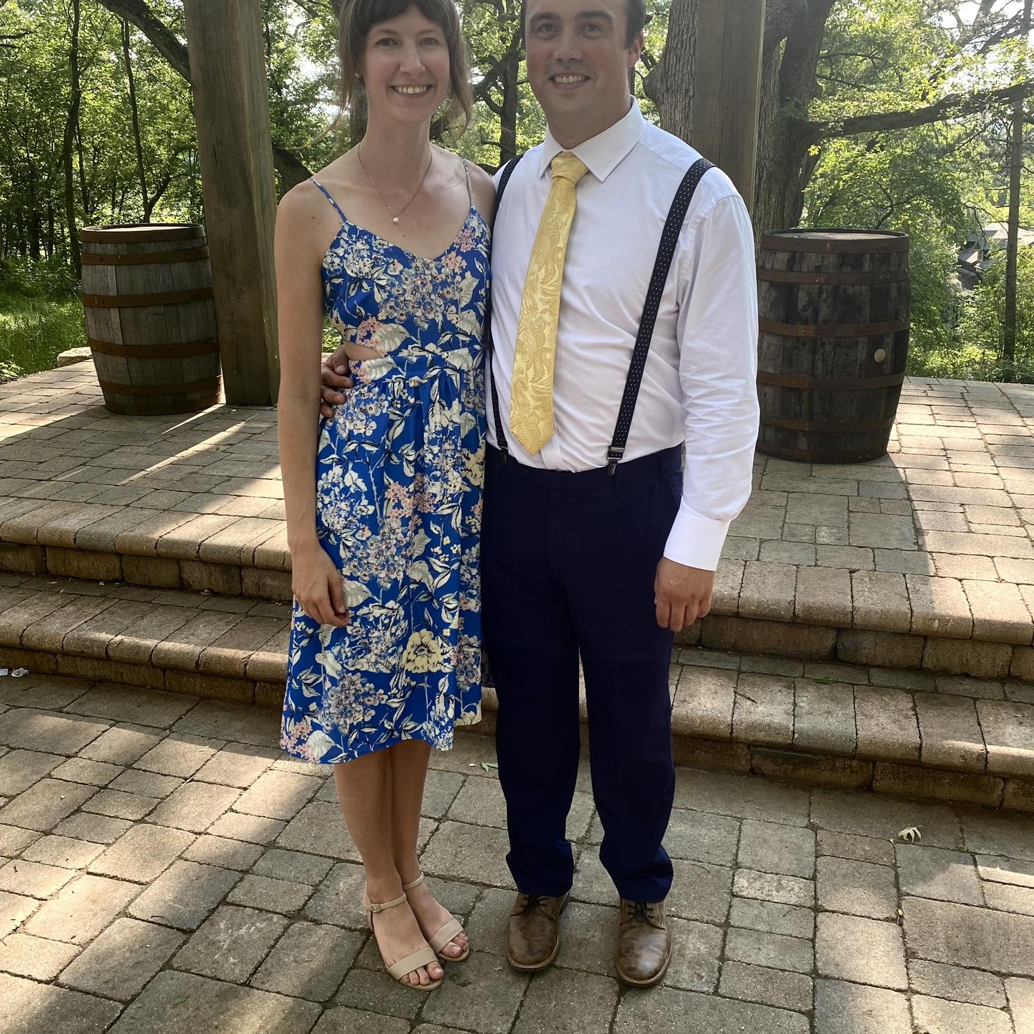 Kendra and Mike's wedding, July 2022
