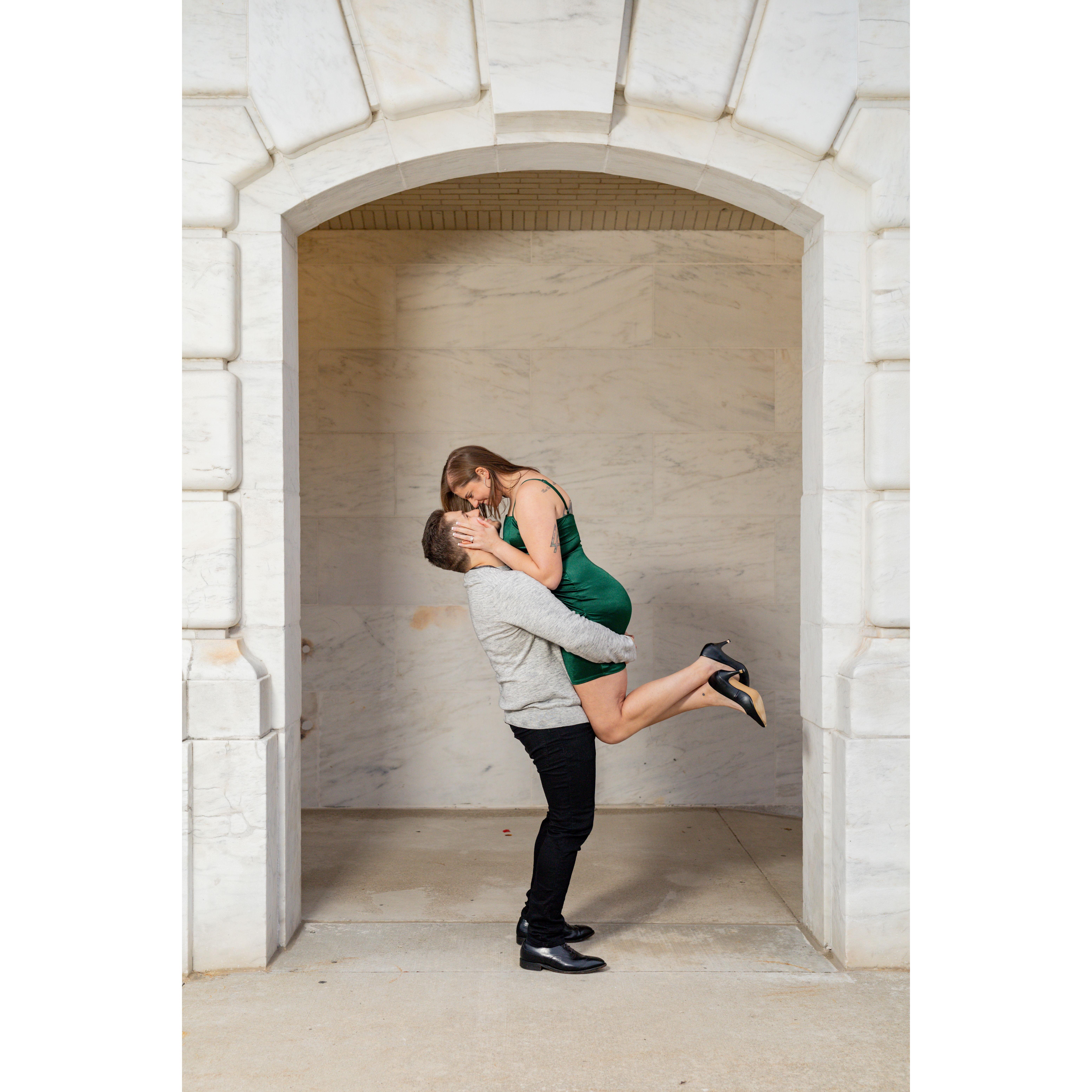 I'll carry you into forever with me.