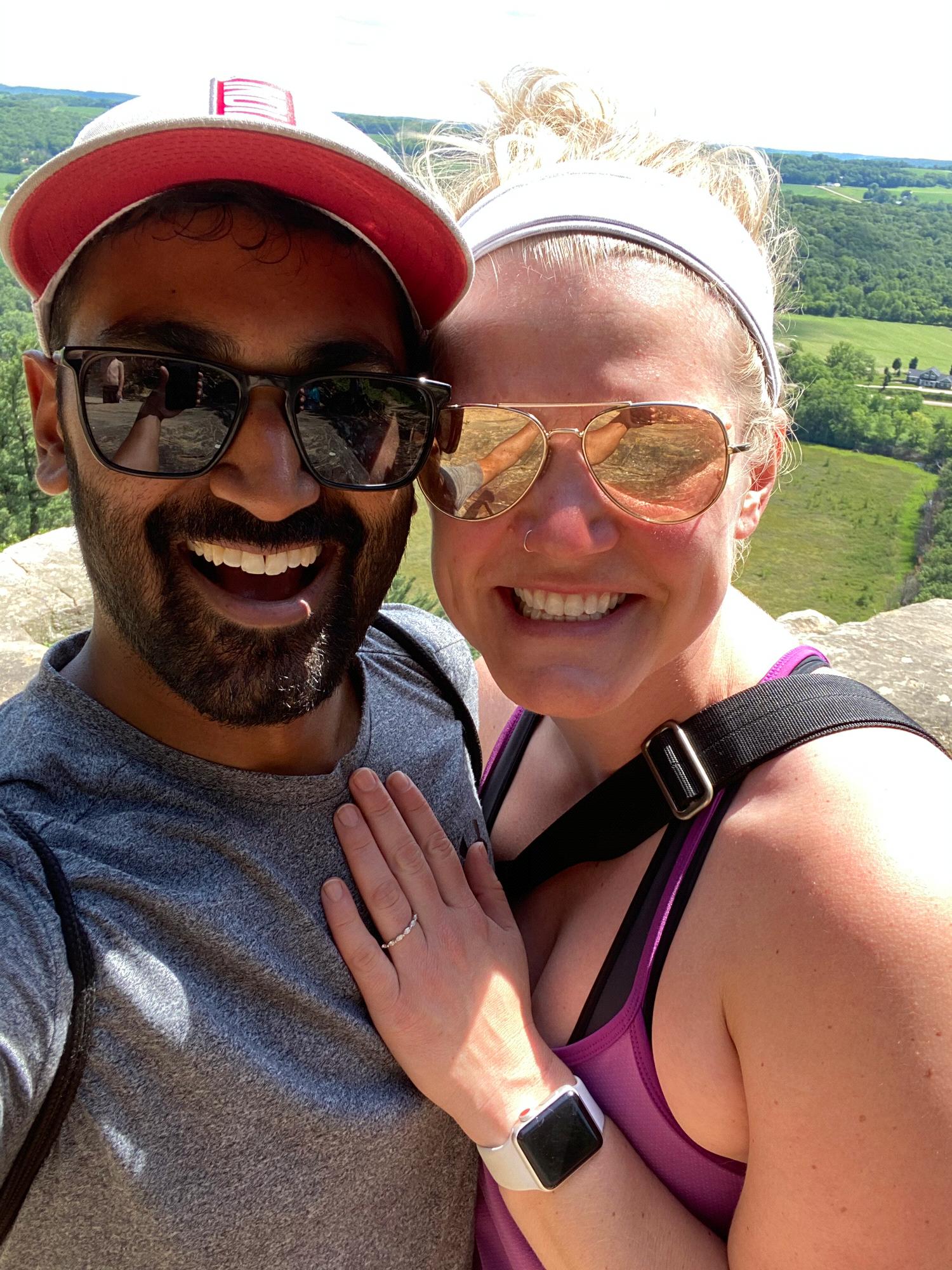 Engaged at Gibraltar's Rock - 6/21/2020