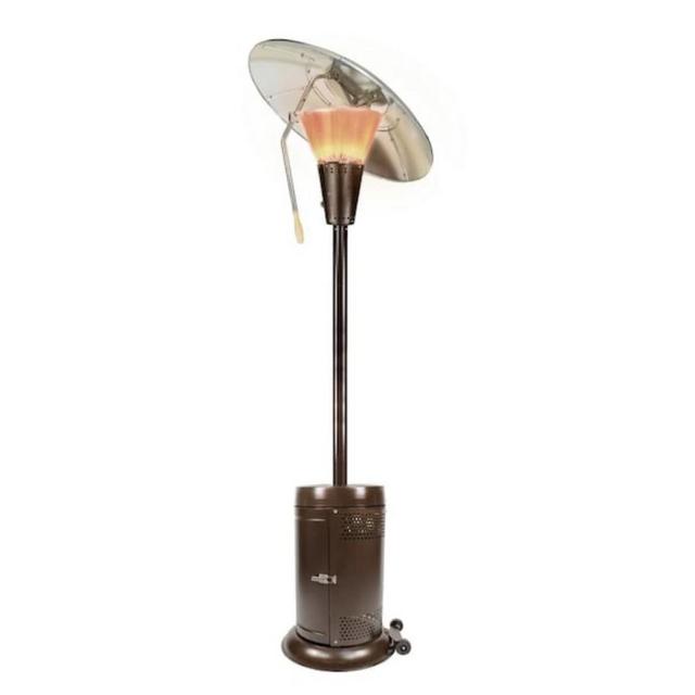 Hampton Bay 38,200 BTU Bronze Heat-Focusing Propane Gas Patio Heater