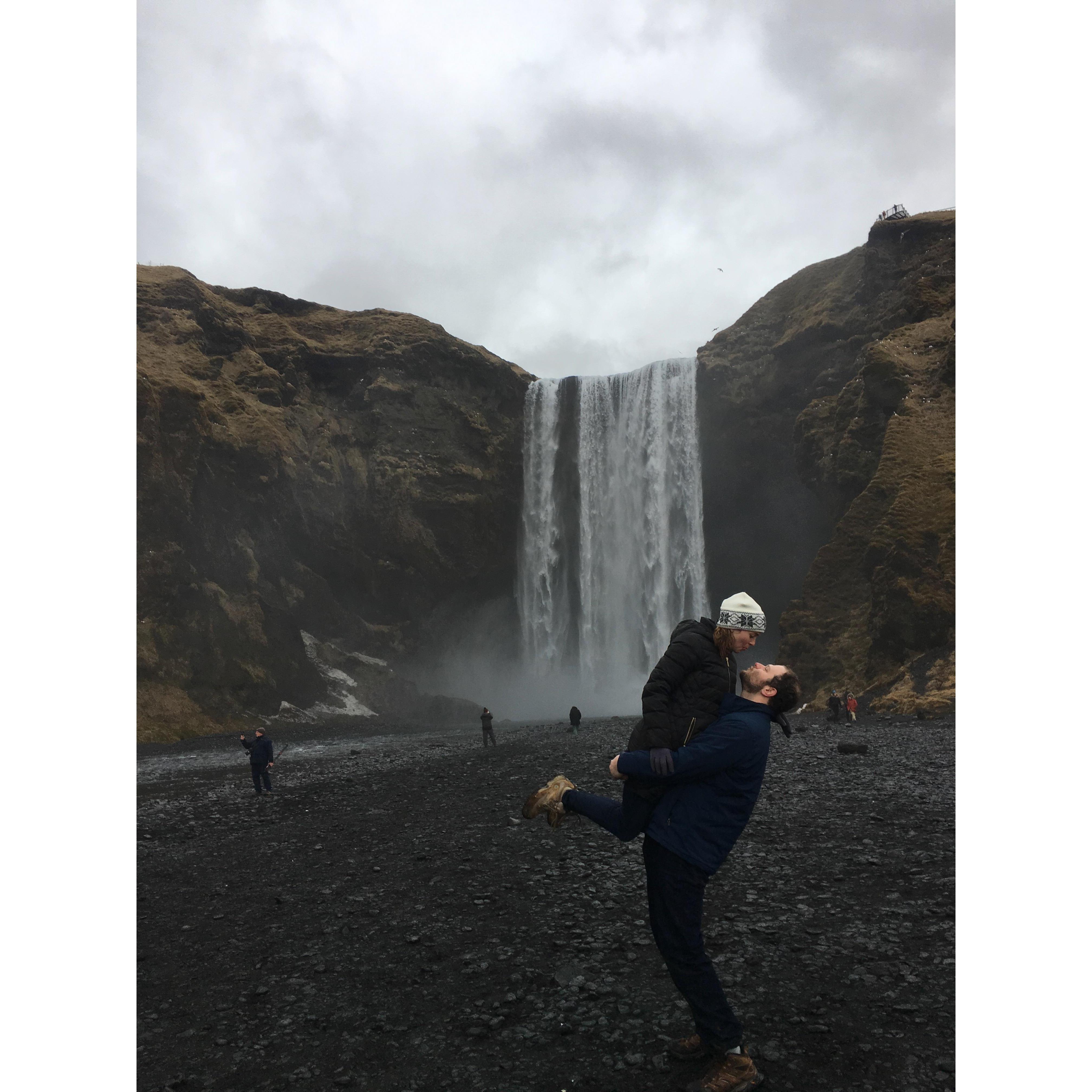 Iceland Waterfall, Skogafoss