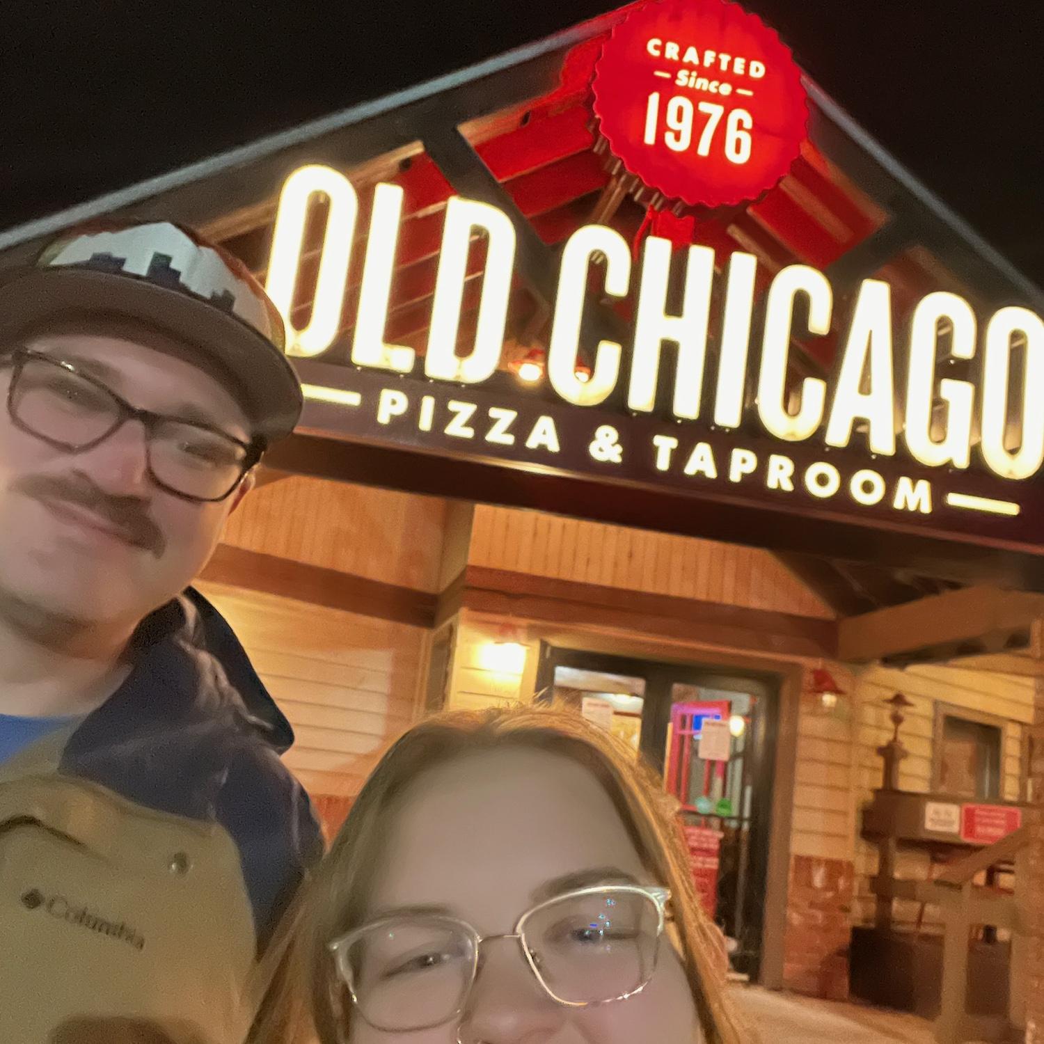 We had our first date at Old Chicago on 12/16/18 so we go to OC every 12/16