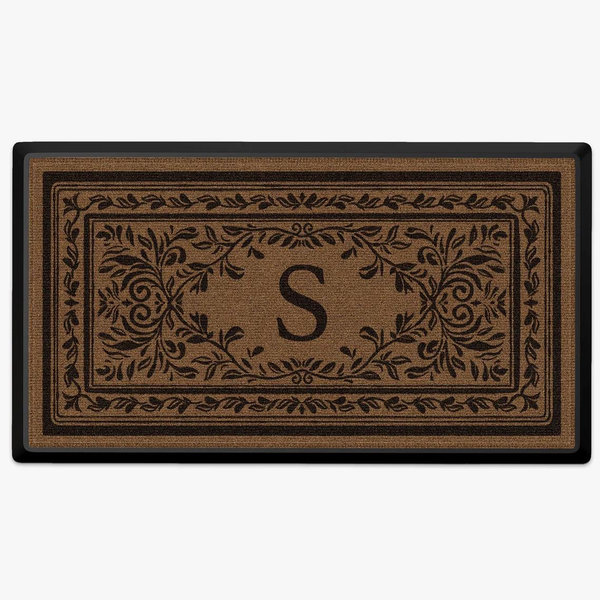 Manor Monogram Estate Doormat | Ruggable