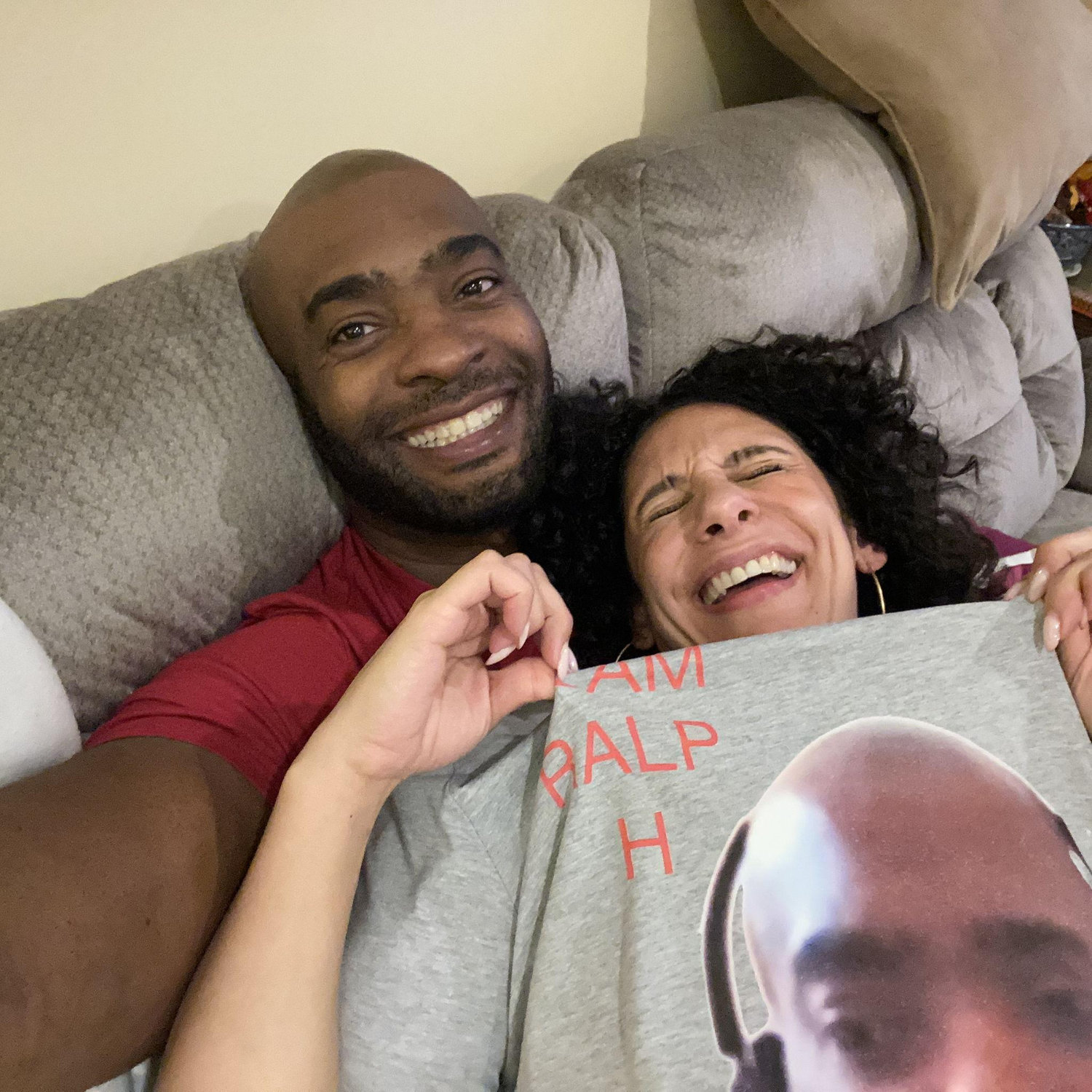 "Team Ralph"....Claribel's favorite shirt