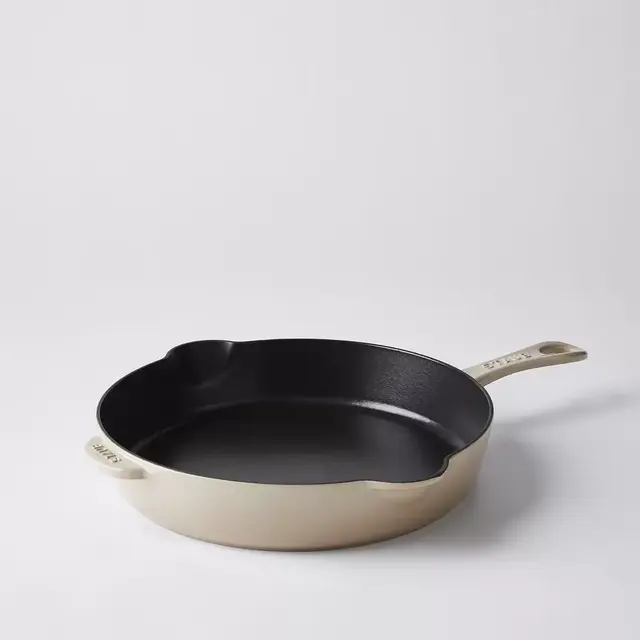 Staub Enameled Cast Iron Skillet, 11"
