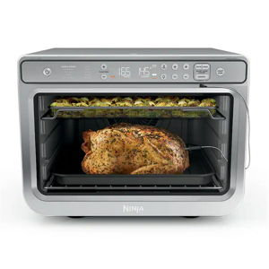 Ninja - Prestige Smart XL Air Fryer & Countertop Oven + Pro Cook - Stainless Steel