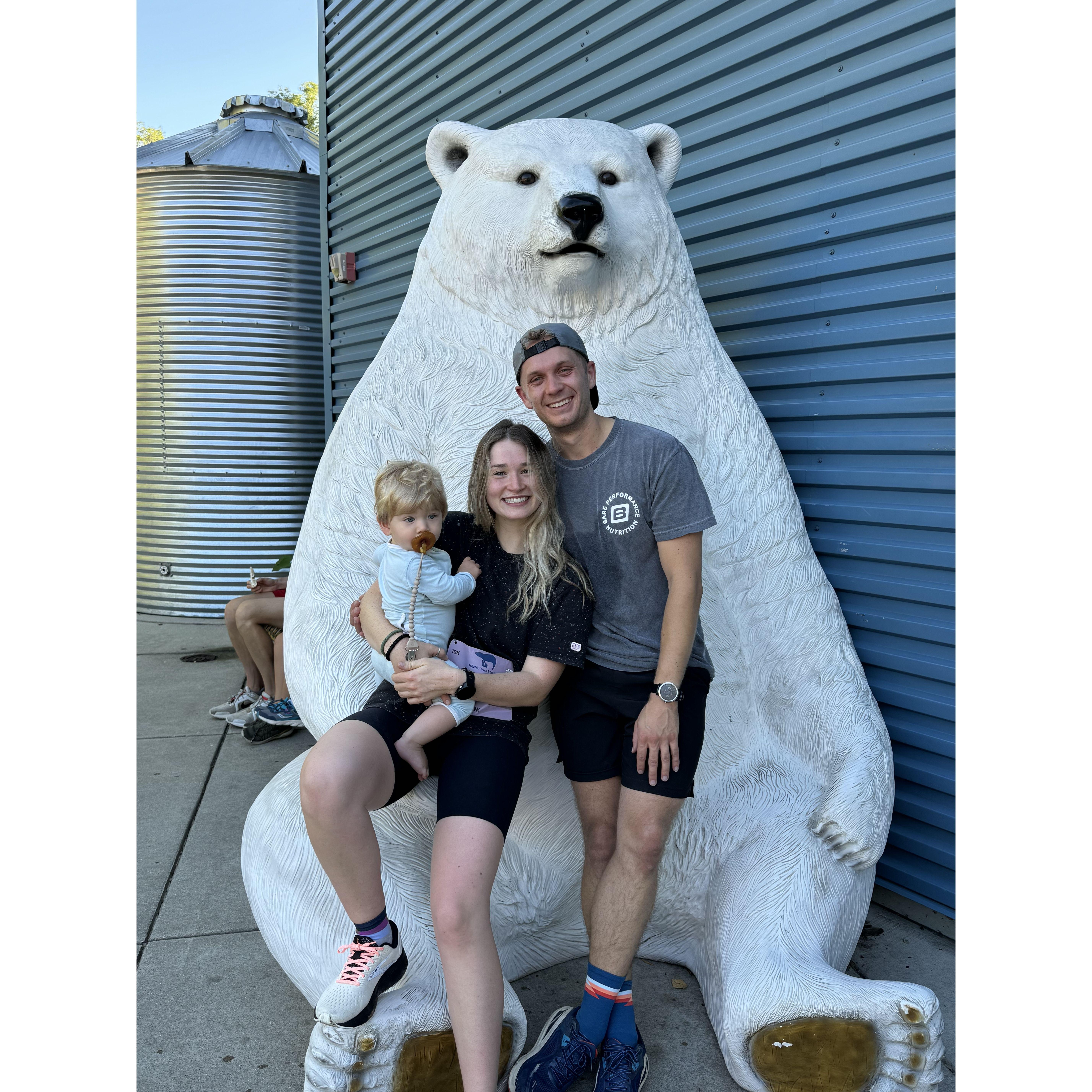 First family 5K - many more to come.