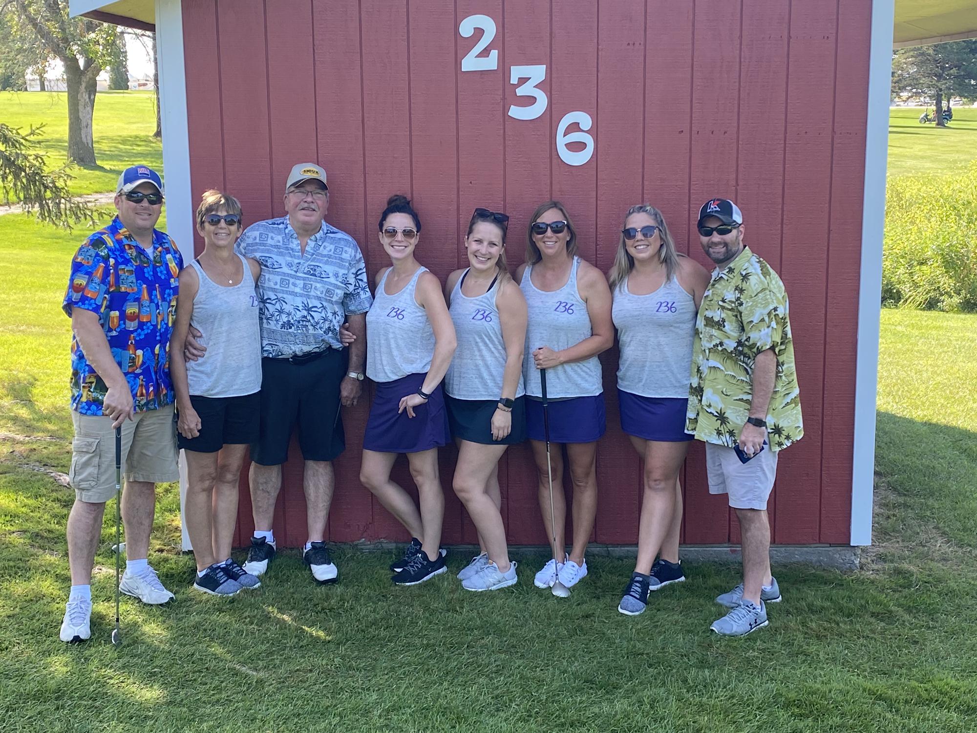 Jarland Jackpot Memorial Tournament! Miss you uncle Brett! (Eric is wearing one of Brett’s many Hawaiian shirts) 💞
