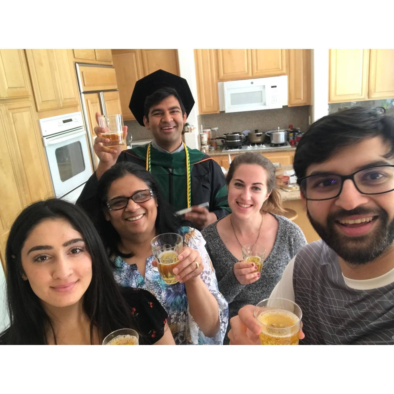 Sumedh's Medical School Graduation during COVID-19