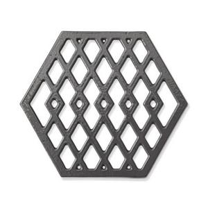 Hexagon Cast Iron Trivet