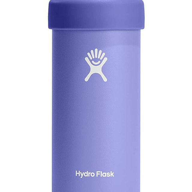Hydro Flask 12 oz Slim Stainless Steel Reusable Can Holder Cooler Cup Lupine - Vacuum Insulated, Dishwasher Safe, BPA-Free, Non-Toxic