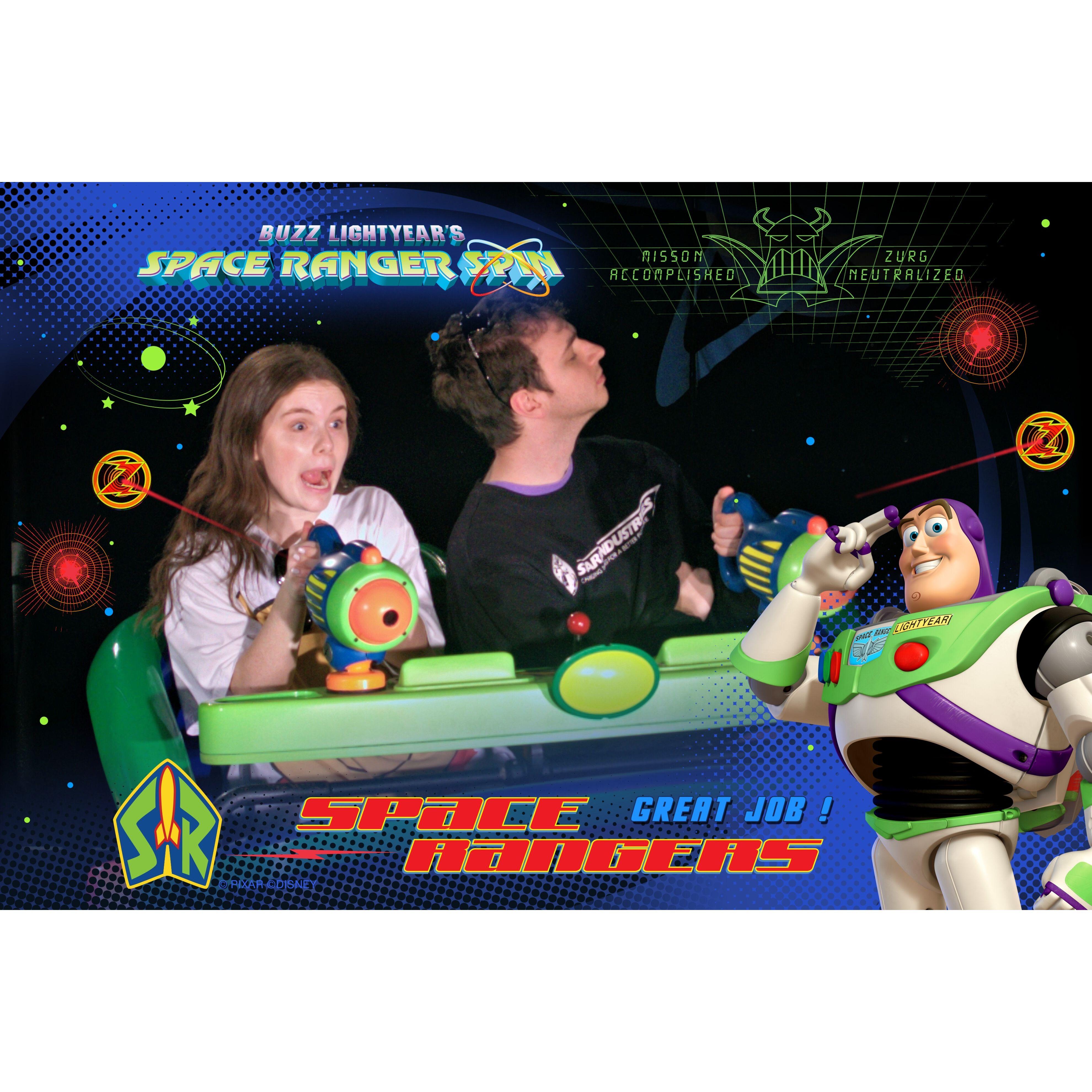 Parker beat me on Buzz Lightyear 2025