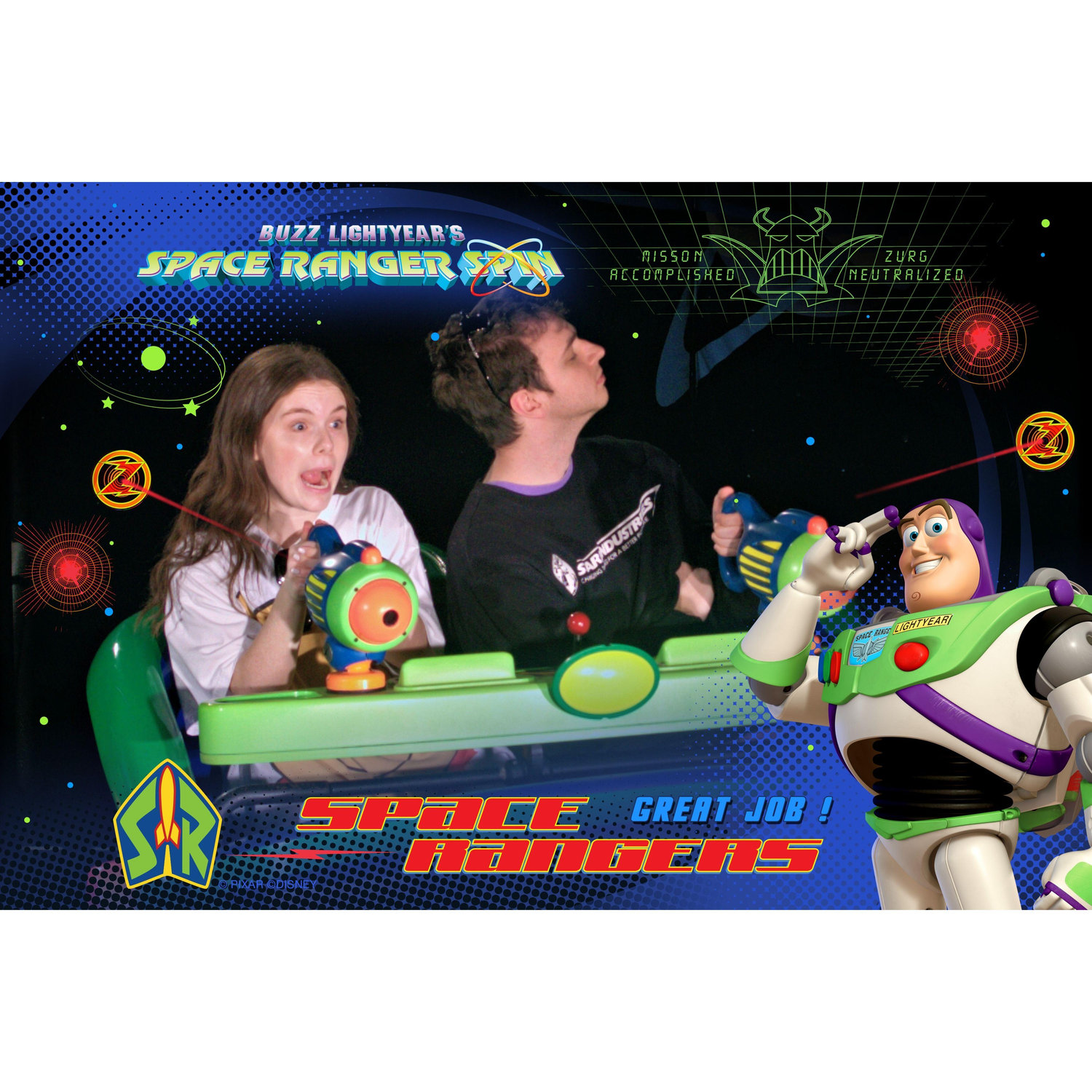 Parker beat me on Buzz Lightyear 2025