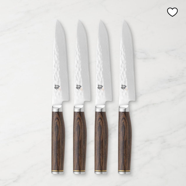 Shun Premier Steak Knives, Set of 4