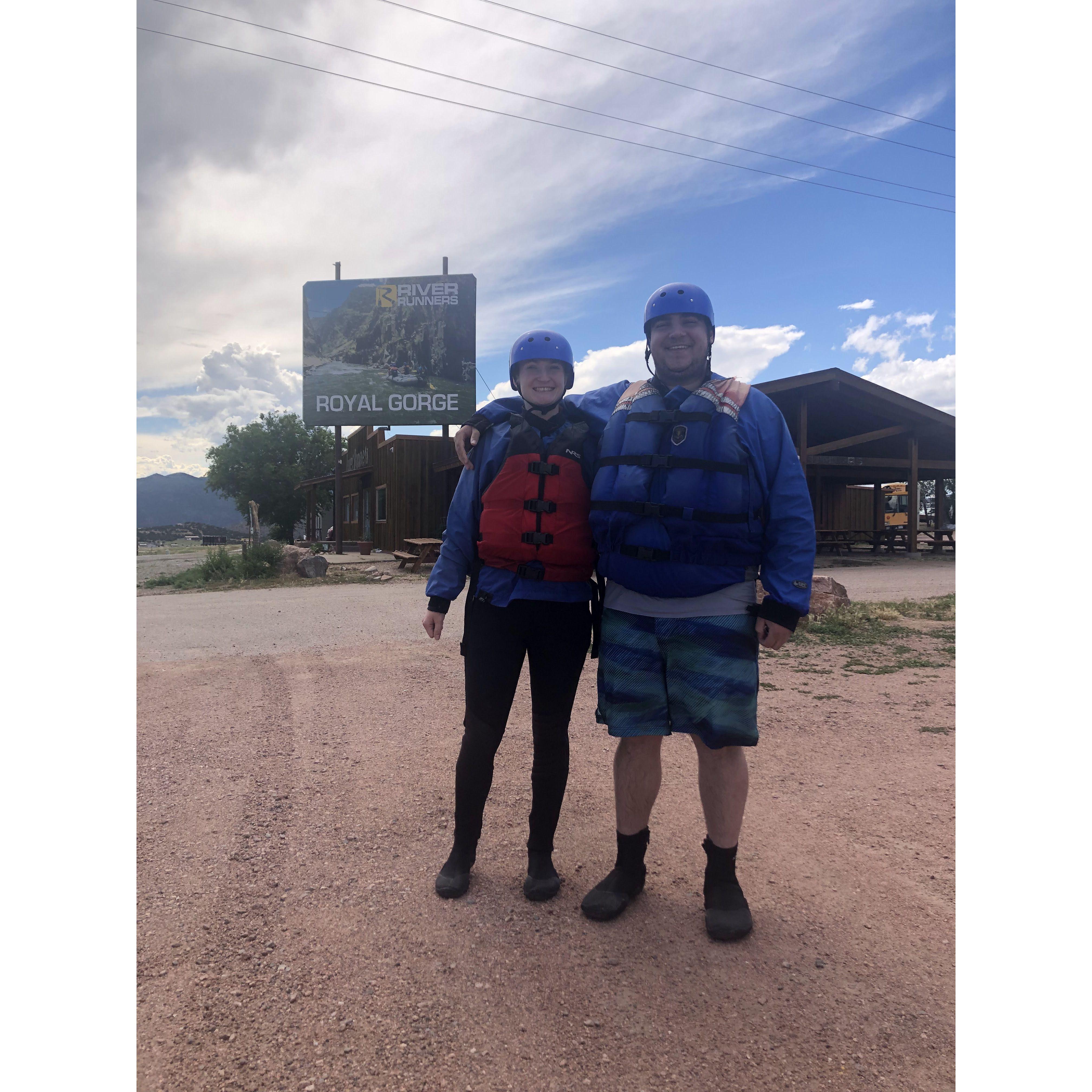 Exploring Colorado - Whitewater rafting on the Arkansas River!