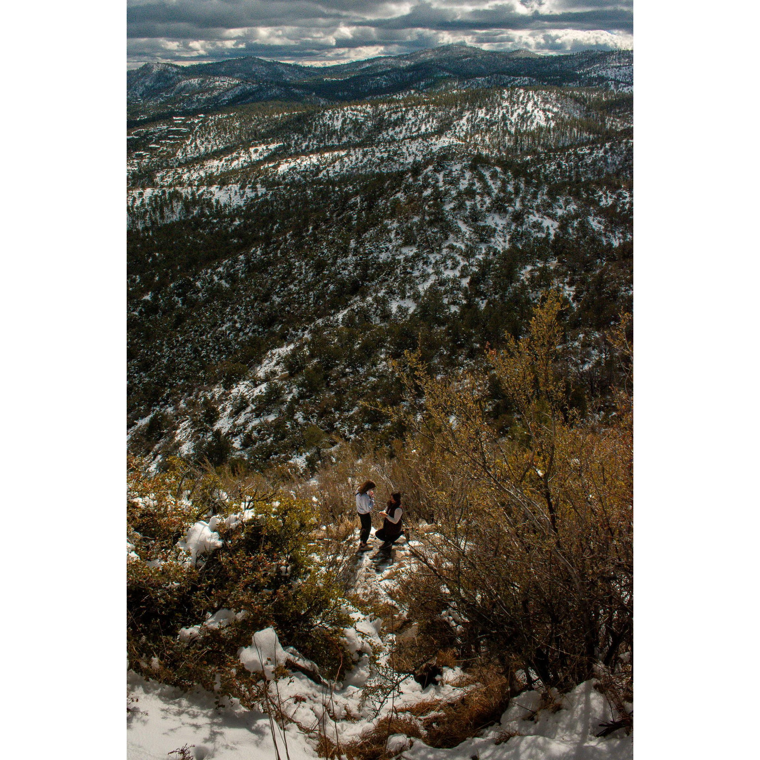 In 2024, we got engaged in Prescott, AZ!