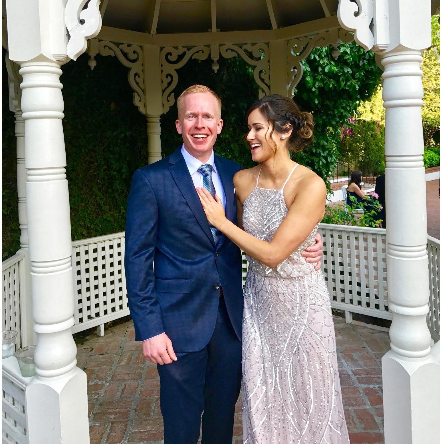 Best wedding date ever! Celebrating some of our closest friends tying the knot.