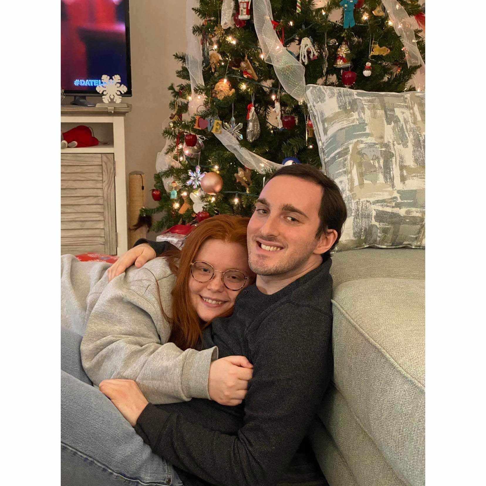 Our first Christmas, December 20th, 2020