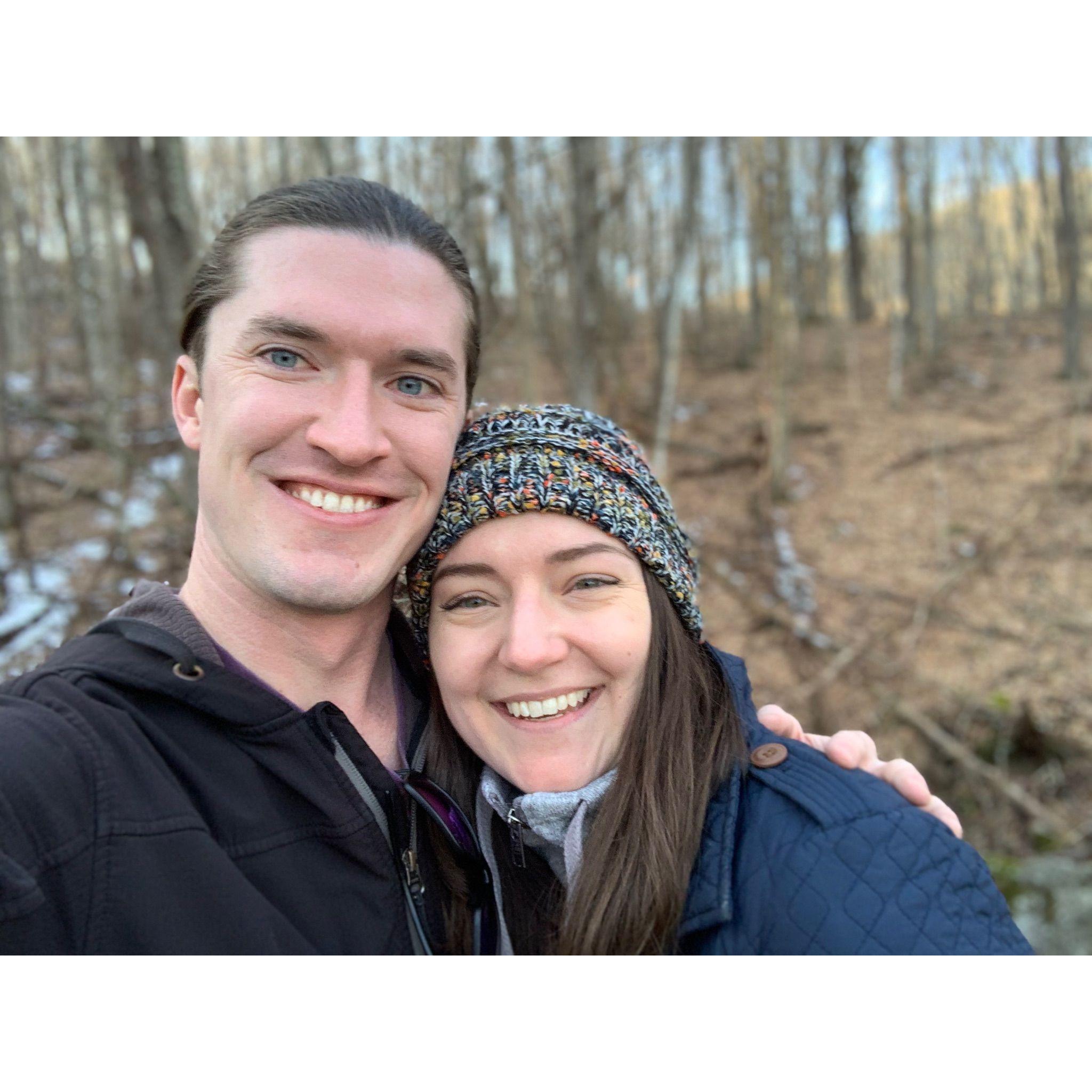 Margaret's first trip to Greyson Highlands, Dec. 2018.