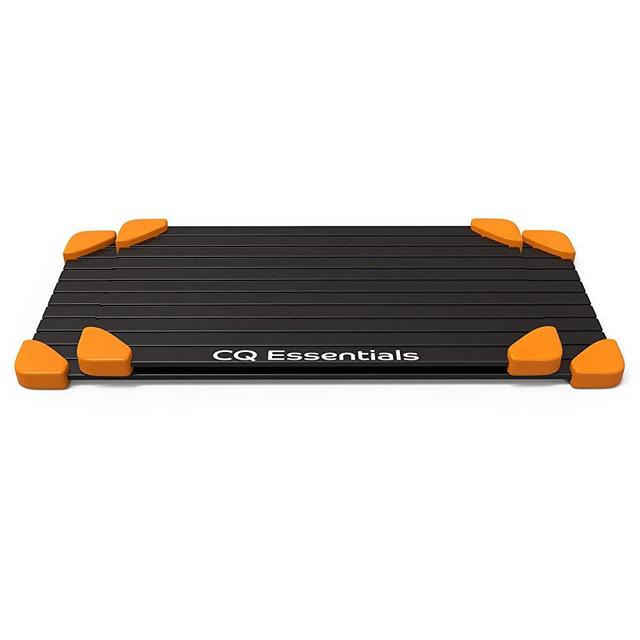 CQ Essentials | Time Saving | Rapid Thaw Food Defrosting Tray Plate Set | Thaws Frozen Food Faster | No Electricity | No Chemicals | No Microwave | Set of 2 Sizes