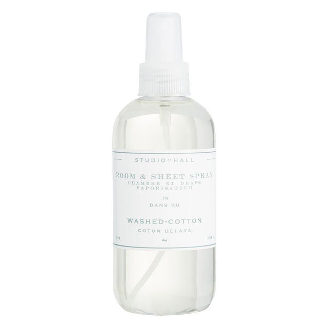 K. Hall Washed Cotton Room Spray, 8 oz