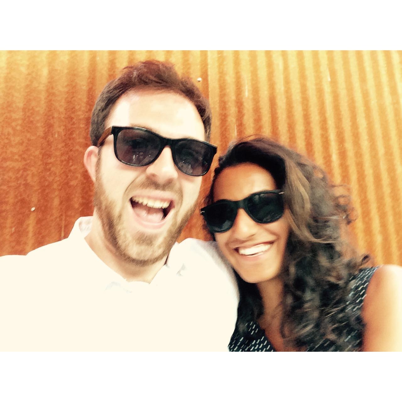 This photo is how we came out as a couple on social media.