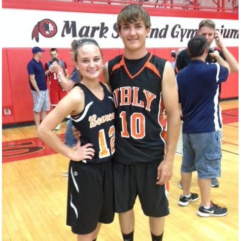 Our Senior Games in Sandusky, MI, where we both got to represent our teams.
