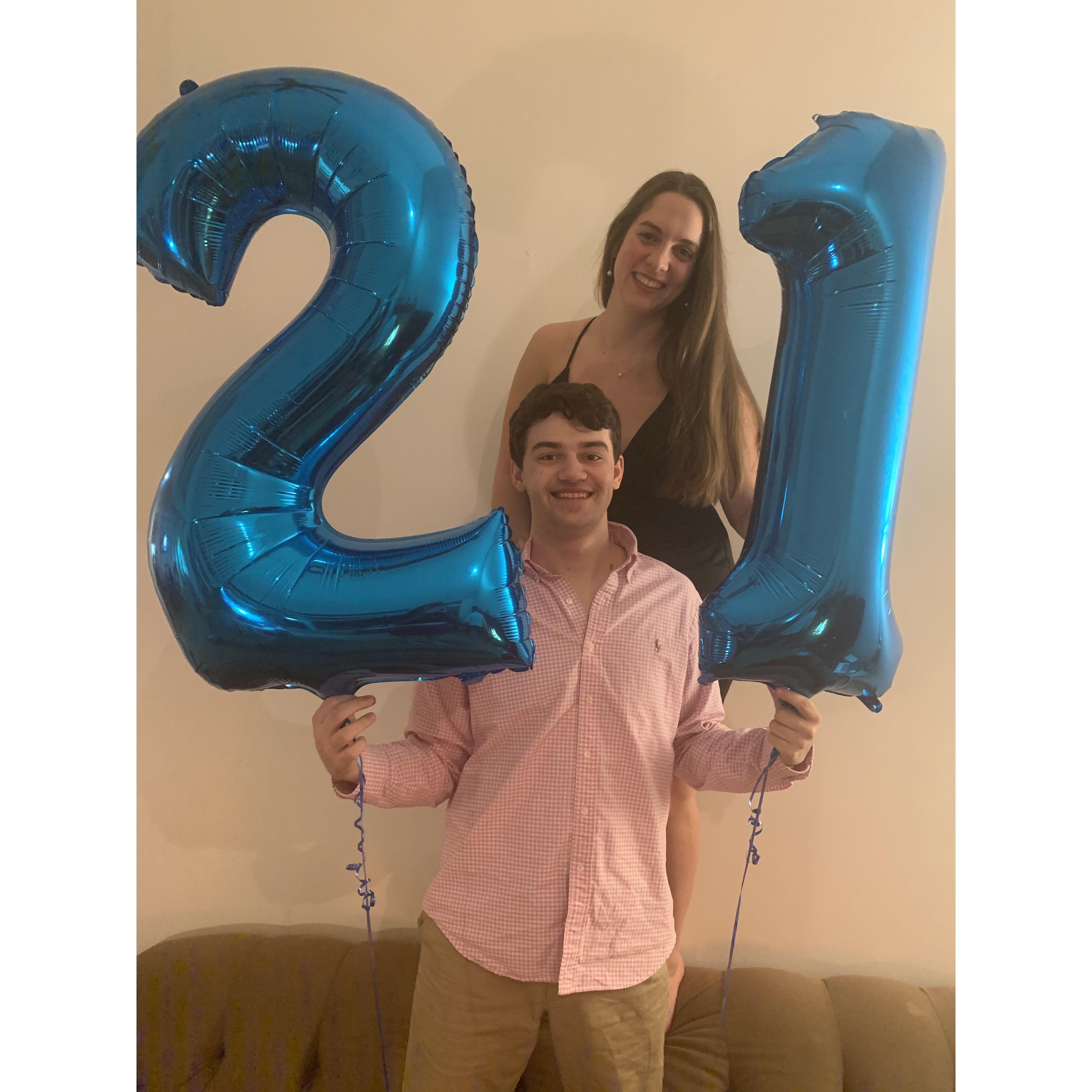 New Year’s 2019/2020: Sarah's 21st Birthday