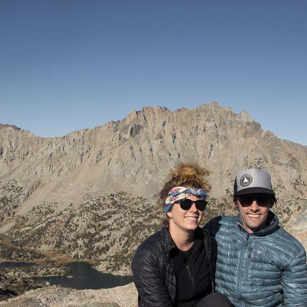 Glen Pass above Rae Lakes, Kings Canyon National Park - September 2018
