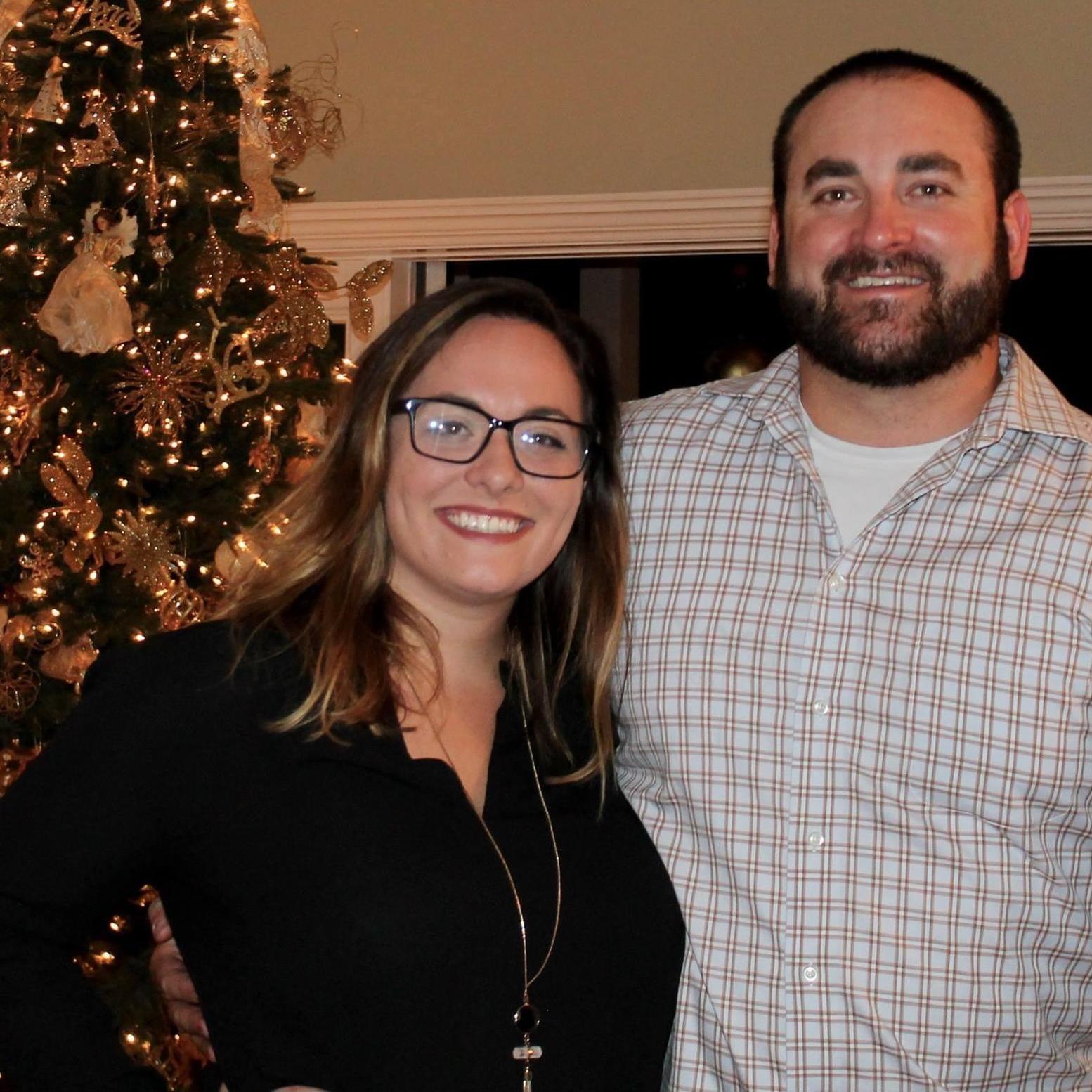 Jared's first Christmas Eve celebration in Sarasota at Uncle Paul's.