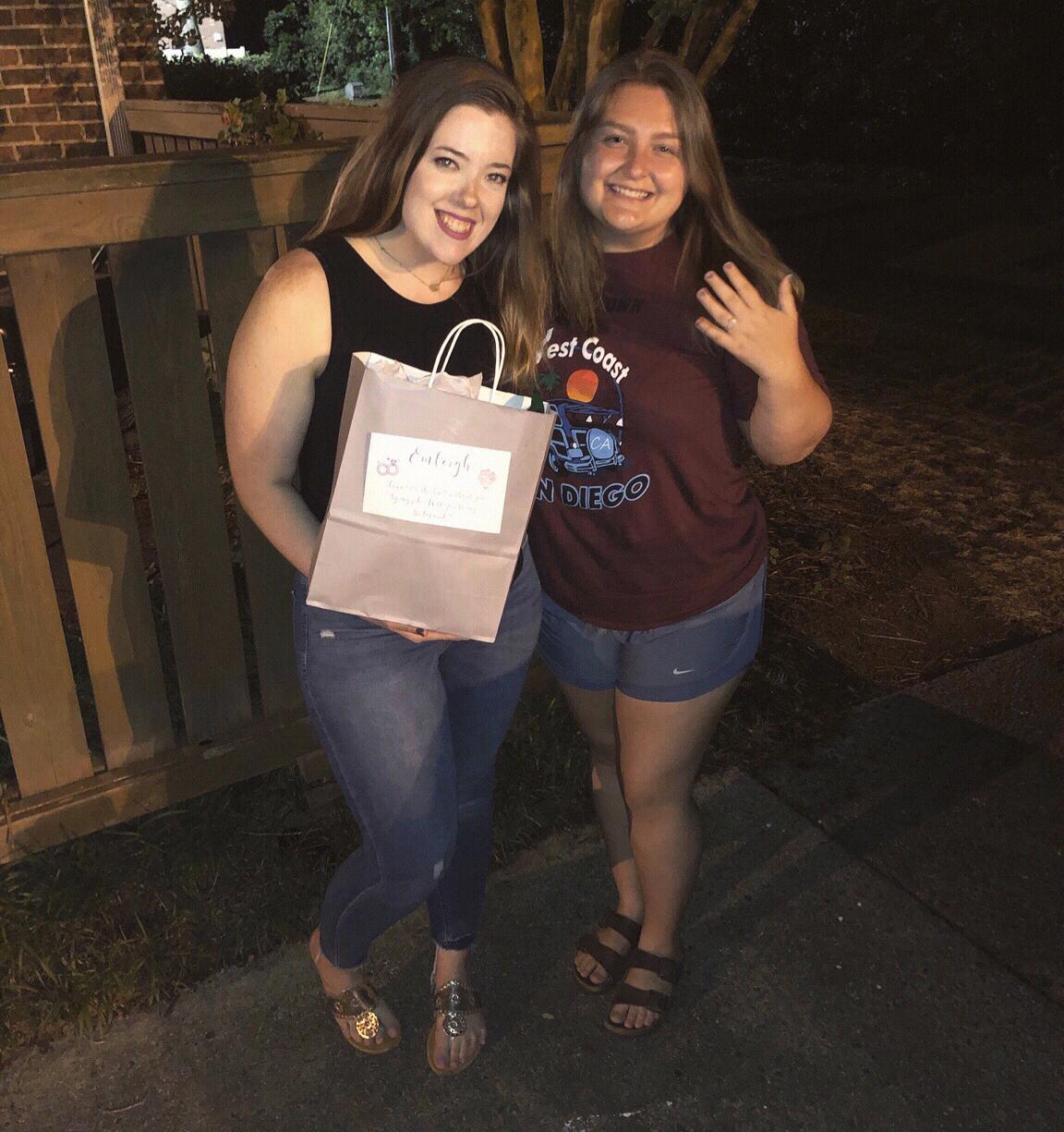 Emleigh said yes!