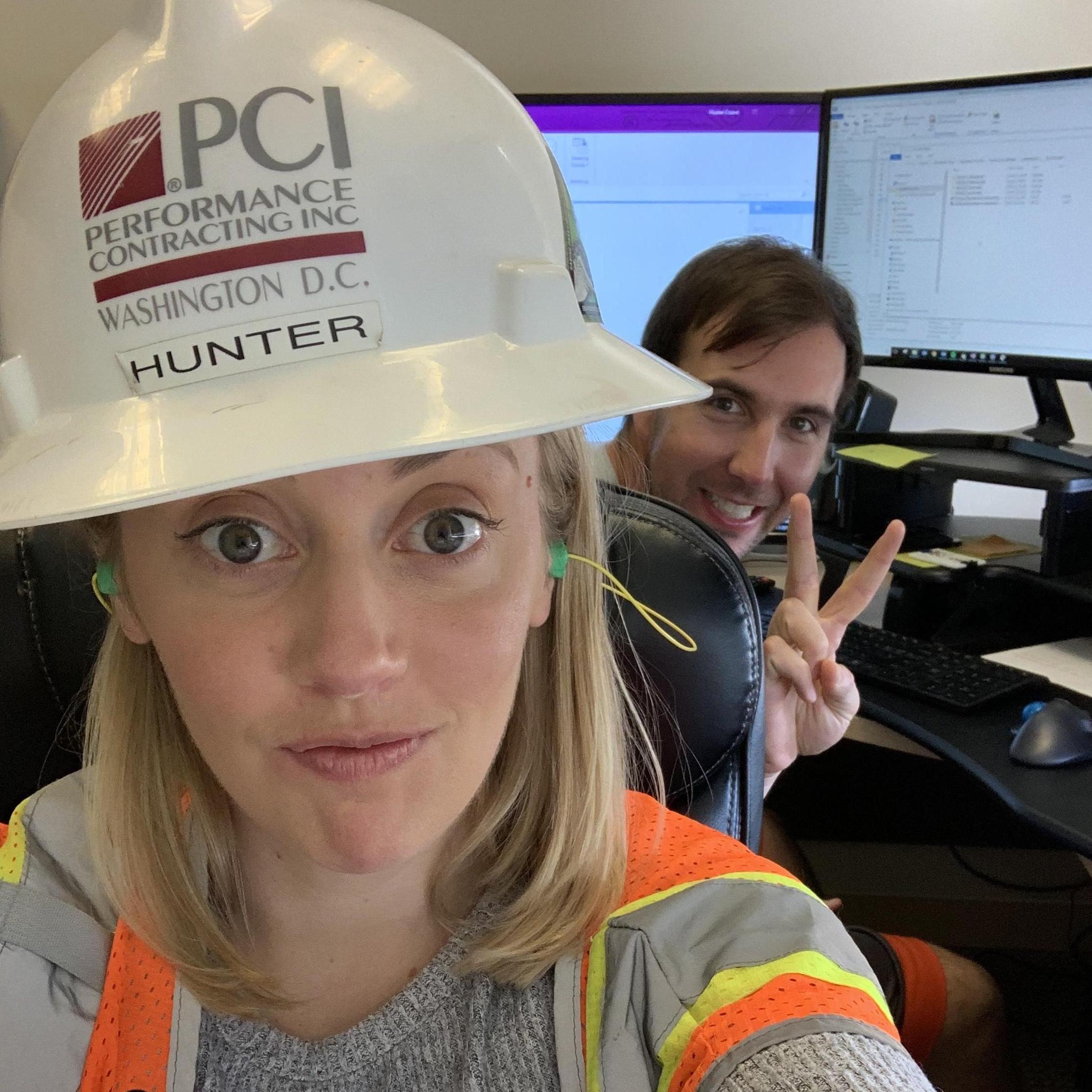 3.17.19 - Alameda, CA - Shortly after moving in together, which involved doing way too much work on a rental property. Brianna was not amused, but Hunter got his off-street parking!