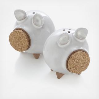 Oink Salt and Pepper Shakers